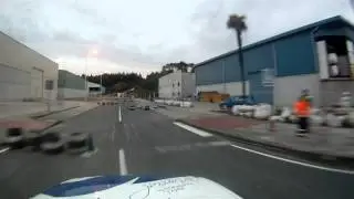 Onboard Nacho Sanesteban (Saxo VTS) - IX Slalom Scratch Fene 2013