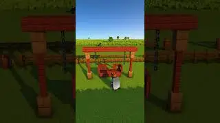 minecraft swing chair 🪑 #minecraft #shorts
