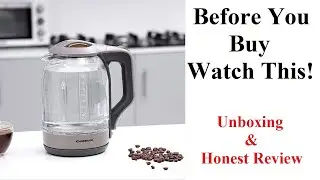 Before you buy Olsenmark Electric Glass Kettle | Watch this!!! - Honest Review and Unboxing