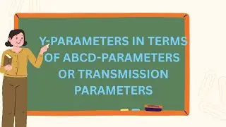 Y-parameters in terms of ABCD-parameters or transmission parameters