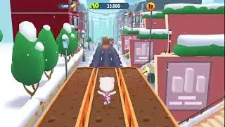 Talking Tom Gold Run Angela in Catch the Raccoon Part 4