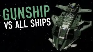 ЭЛИТНЫЙ ОБЗОР GUNSHIP VS ALL SHIPS ГАНШИП ПРОТИВ ВСЕХ Elite Dangerous