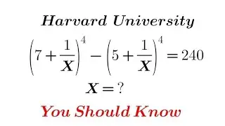 Can you Solve Harvard University Admission Test  ? ✍️🖋📘💙 #maths #education #exponent  #power #math
