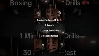 4 Boxing Footwork Drills That Will Change Your Game! 🥊🔥 #boxing #boxingtraining #boxingfootwork