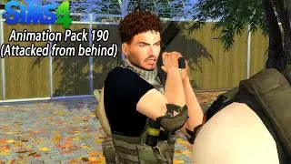 Animation Pack #190 | The Sims 4 | Attacked from behind Animation Pack | Early Access