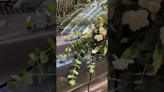 Bridal Car flower decoration