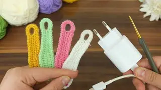 Wow!! Super Idea 🥰 Very useful simple cable and headphone collector.İt will be very useful for you.
