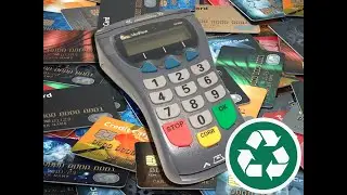 Золото из Пин-пада VeriFone. Разборка.