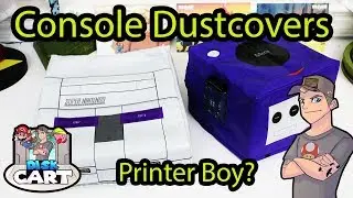 Display and protect game consoles with dust covers! ( Printer Boy)