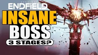 This ARKNIGHTS ENDFIELD BOSS Felt Like a DARK SOULS FIGHT!!