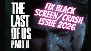 FIX THE LAST OF US PART 2 - BLACK SCREEN/CRASH ISSUES 2026 ON PC