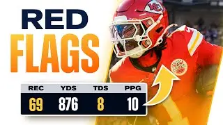 6 Fantasy Football Projections That SCARE US | Draft Picks With Red Flags (2025)