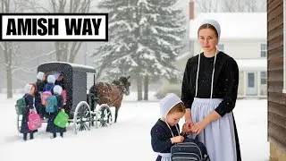 Как дети-амиши добираются до школы суровыми зимами | Путь амишей