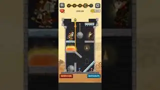 How to Loot - Pin Pull & Hero Rescue / Level 324 / Solution / Azura Global / Android iOS