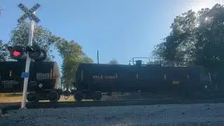 2 engine multi car train 