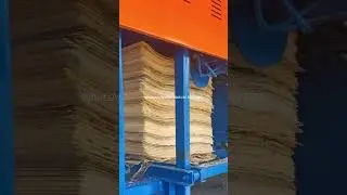 Affordable, energy-efficient and energy-saving wood rotary cutting machine assembly line