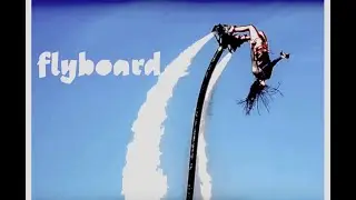 FLYBOARD in Dubai Lagoon - Showing few tricks in Flyboarding [1080p]