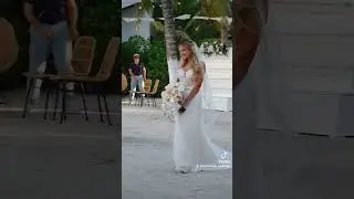 Beautiful bride 👰✨#bride #wedding #destination #destinationwedding #beach #weddingday #viral