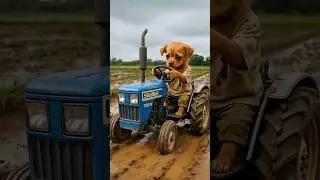 Puppy Struggle Story | JCB ने तोड़ा घर, मेहनत से खरीदा नया घर wait for end #shortvideo #cute #love