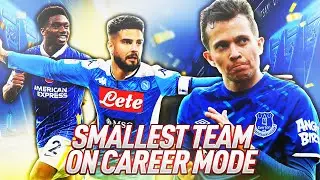 THE SMALLEST TEAM ON FIFA 21 CARRER MODE!?!