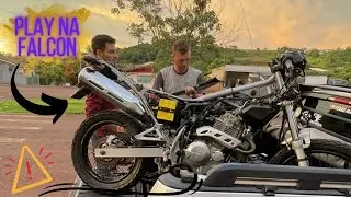 FIZ UMA LAVAGEM DETALHADA NA FALCON - VEJA COMO FICOU