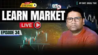 #Episode34 - Learn Market Live || आज के बाजार का हाल || NK Stock Talk ||