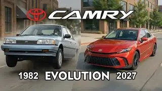 TOYOTA CAMRY Evolution (1982&ndash;2027) | Mechanical Transformation 🚗⚙️