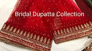 Buy This Beautiful Designer #Bridal Dupatta Collection ❤️#Buyonline #2021Collection #Bridaldupatta