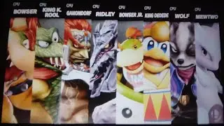 SSBU Original 8 Villains Battle
