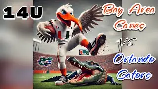 14u FOOTBALL | TAMPA CANES VS ORLANDO GATORS | FL ELITE WEEK 1 | 8/16/2025