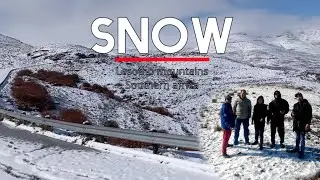 SNOWY MOUNTAINS of LESOTHO SOUTHERN AFRICA