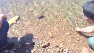 Pesca  de carpas en Vallehermoso (suelta de capturas)
