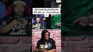 607 Unc Be Wilding 😂 #funny #akademiks #clips #explorepage