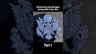 I Restored Very Rare Old Lighter US Army WWII 