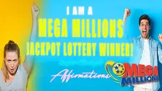 I AM The Mega Millions Jackpot Lottery Winner🍀🤞💵💲💰 Super⚡️Charged Affirmations