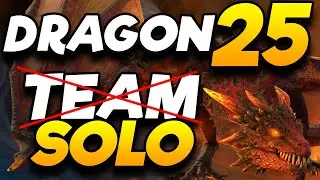 SOLO DRAGON 25! - 2 DIFFERENT CHAMPS - BUILDS AND GEARING | RAID SHADOW LEGENDS