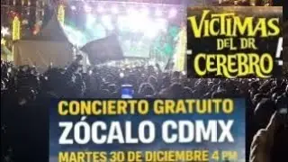 ADIOS 2025 #zocalo V&Iacute;CTIMAS DEL DOCTOR CEREBRO #ska  #CDMX #GobCDMX #mexico 