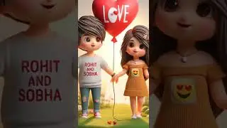 cute 😍 couple 3d animated viral photo editing #RSeditor #pichart #love #editing #sanepseed