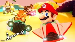 Mario Kart in Dreams PS4? - Ommy Kart - PlayStation 4 Gameplay
