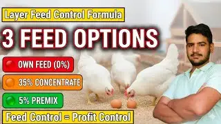 Layer Farming Feed Cost Control | Own Feed vs 35% vs 5% Premix