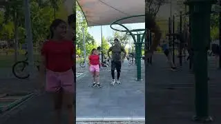 5 min full body workout, 5 min father daughter full body workout. 