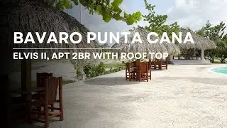 For Sale New built spacious 2BR condo with rooftop terrace and jacuzzi in complex Bavaro/Punta Cana