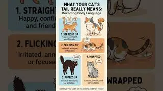 Your CAT'S TAIL tells its MOOD!