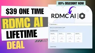 🤯🤯RDMC AI Lifetime Deal |  STOP Wasting Money on Marketing | | $39 Lifetime Deal | 89% Off Now