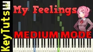 Learn to Play My Feelings from Doki Doki Literature Club - Medium Mode