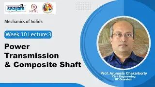 Lec 37: Power Transmission & Composite shaft