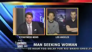 Jay Baruchel & Eric Andre talking about Korn on the news | Funny Interview