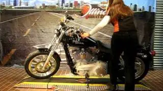 8 Foot Cycle Spinner Motorcycle Turntable at Illinois Harley