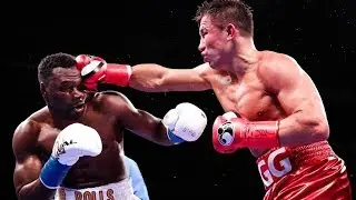 GGG Golovkin 4th RD KNOCKOUT! vs Steve Rolls
