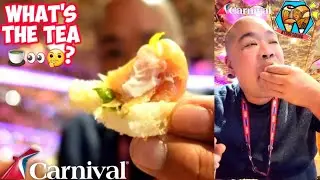 AMAZING Experience at TEA TIME on the Carnival Miracle Alaska Cruise || Tea Time Snacks on a Cruise!